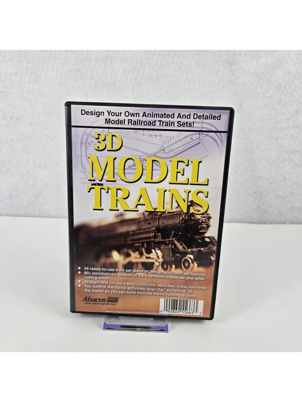 Abacus 3D Model Trains Software Design Animated Model Railroad Train Sets
